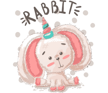 Carrot Unicorn Rabbit